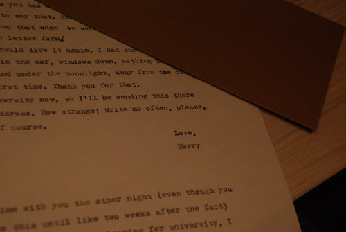 Auto Memory Letter